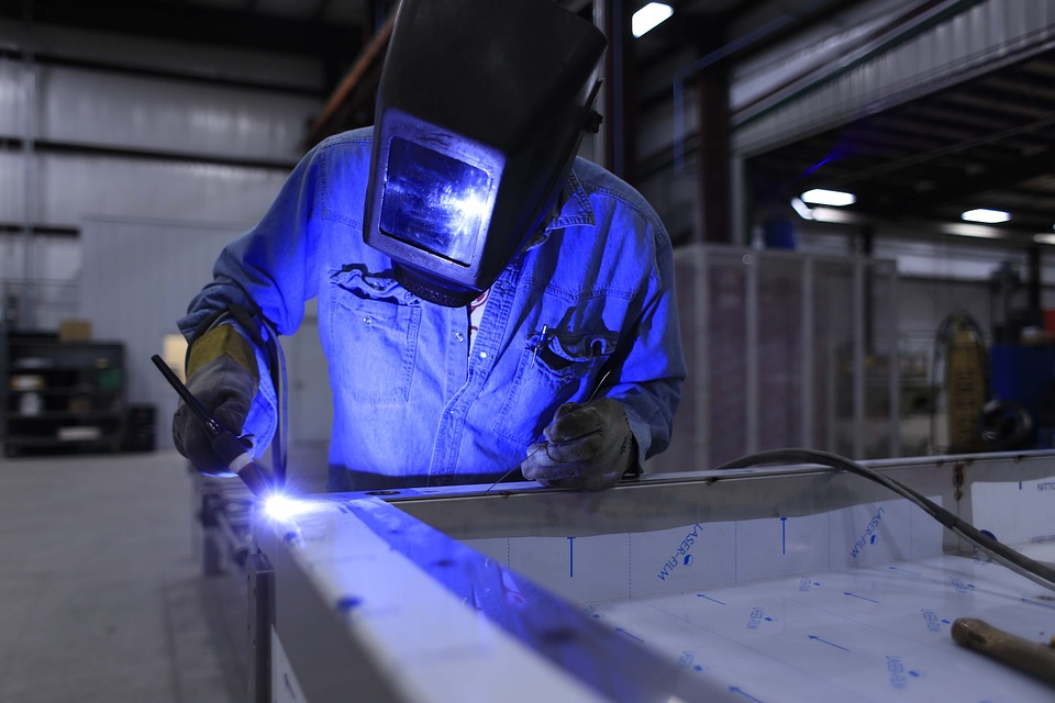 welder at work